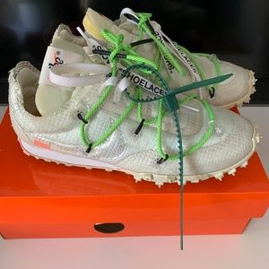 Nike + Off White waffle racer sneakers